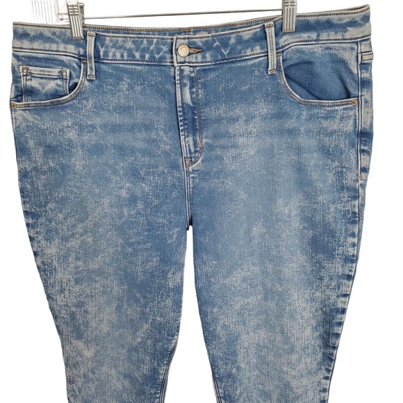 Old Navy Size 18 Jeans Rockstar Super Skinny Hi Rise Built In Warm Stretch Denim - Picture 3 of 11